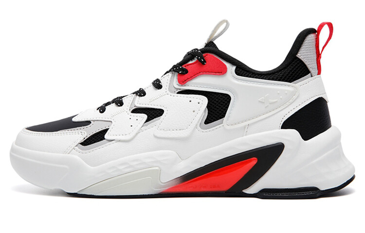 

XTEP Fengxing 2.0 Lifestyle Shoes Men Low-top Sail White/black/pigeon Gray