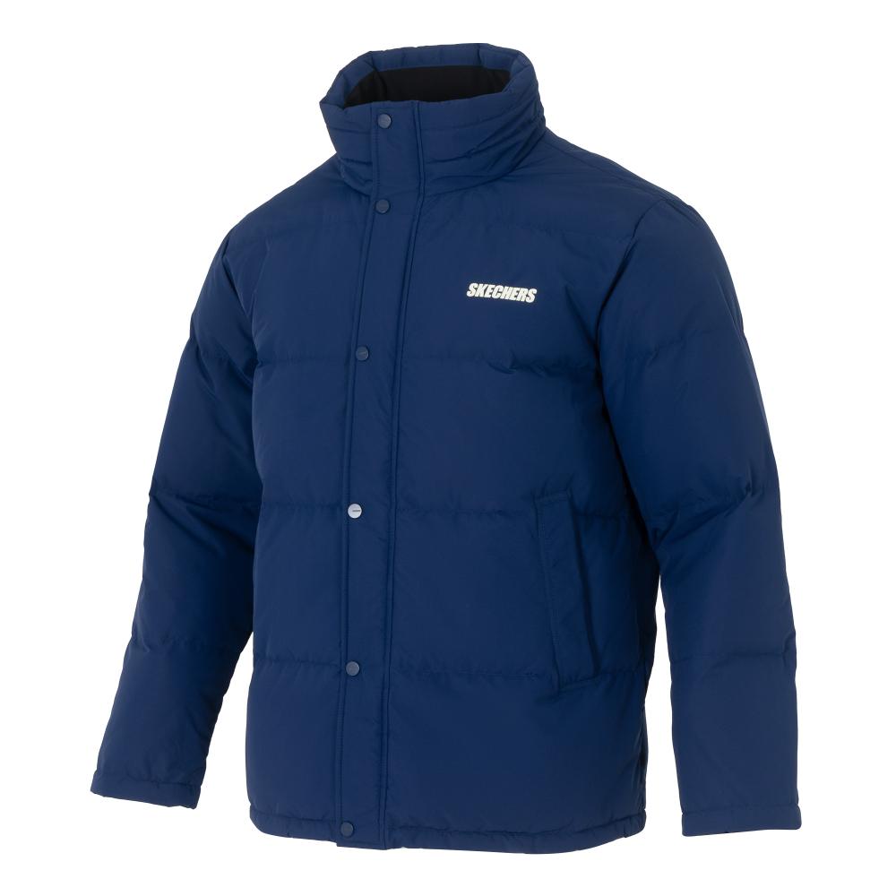 

Skechers Пуховик мужской Medieval Blue со стойкой