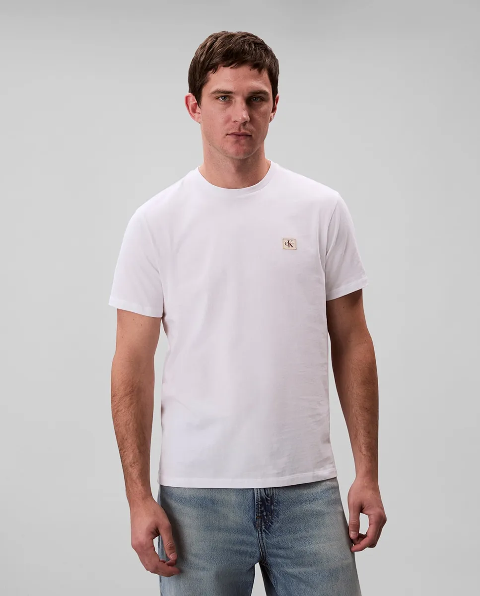 

Футболка мужская с логотипом Calvin Klein Jeans, белый