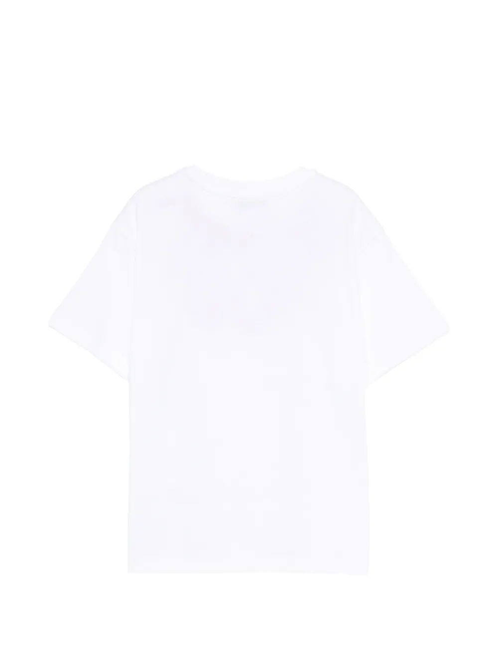 Футболка с короткими рукавами и графичным принтом Msgm Kids, белый — фото 2