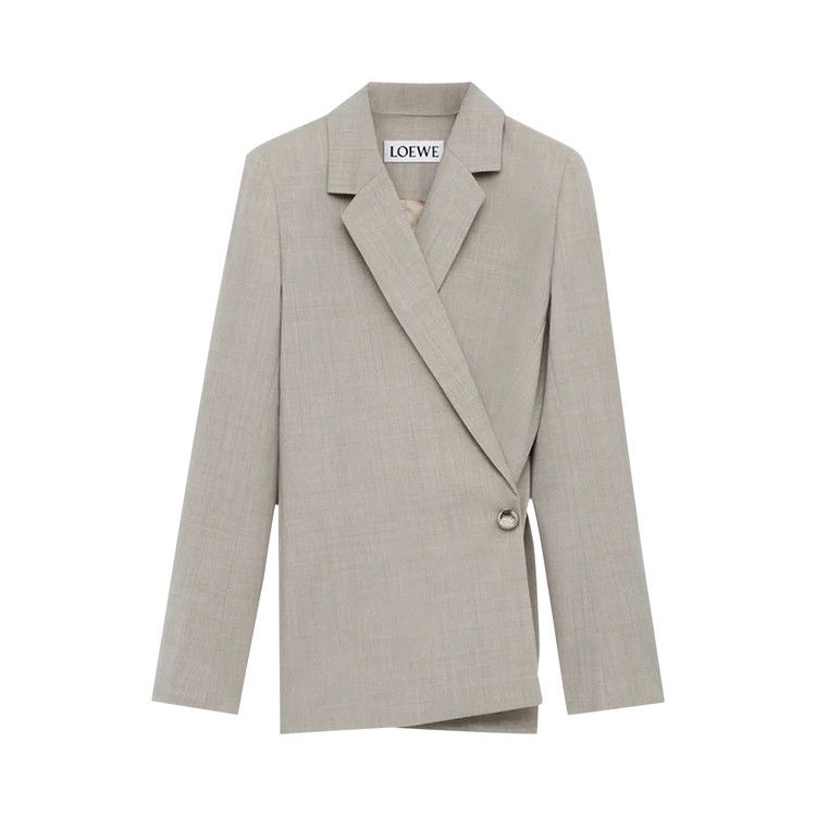 

Куртка Loewe Tailored Jacket, Light Beige Melange