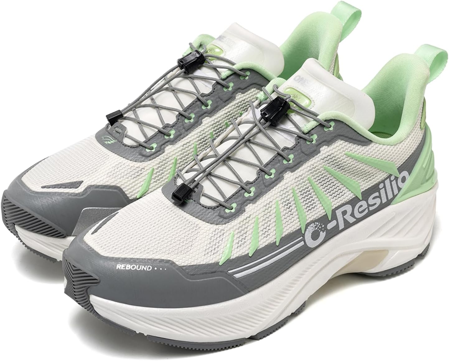 

Кроссовки для трейлраннинга ONEMIX для мужчин, водонепроницаемые походные кроссовки, противоскользящие спортивные кроссовки для активного отдыха, легкие дышащие кроссовки для бега по дороге, зеленый