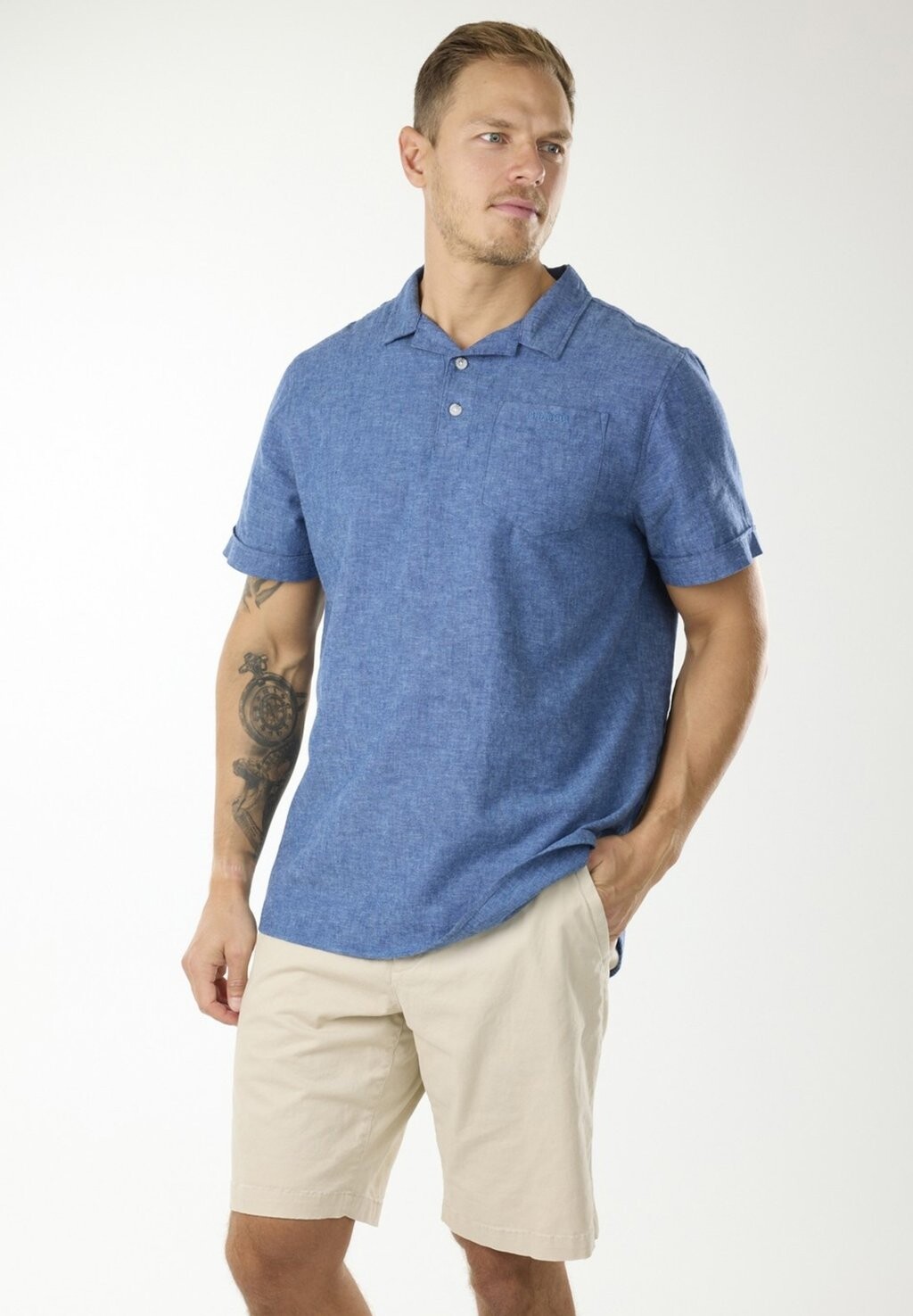 

Рубашка Sailor Seaside, синий деним