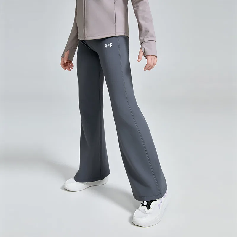 Детские штаны для мальчиков Knitted Sweatpants Under Armour Asphalt Gray — фото 4