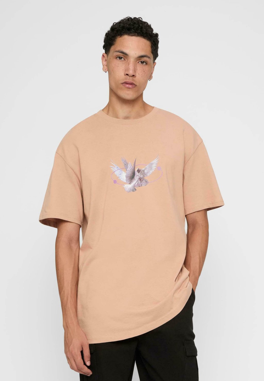 

Рубашка с принтом VIVE LA LIBERTE Upscale by Mister Tee, цвет Amber
