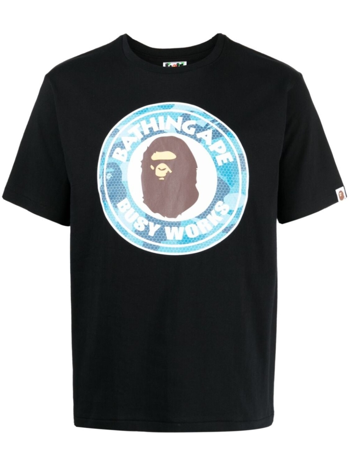 

Футболка Busy Works A BATHING APE, черный
