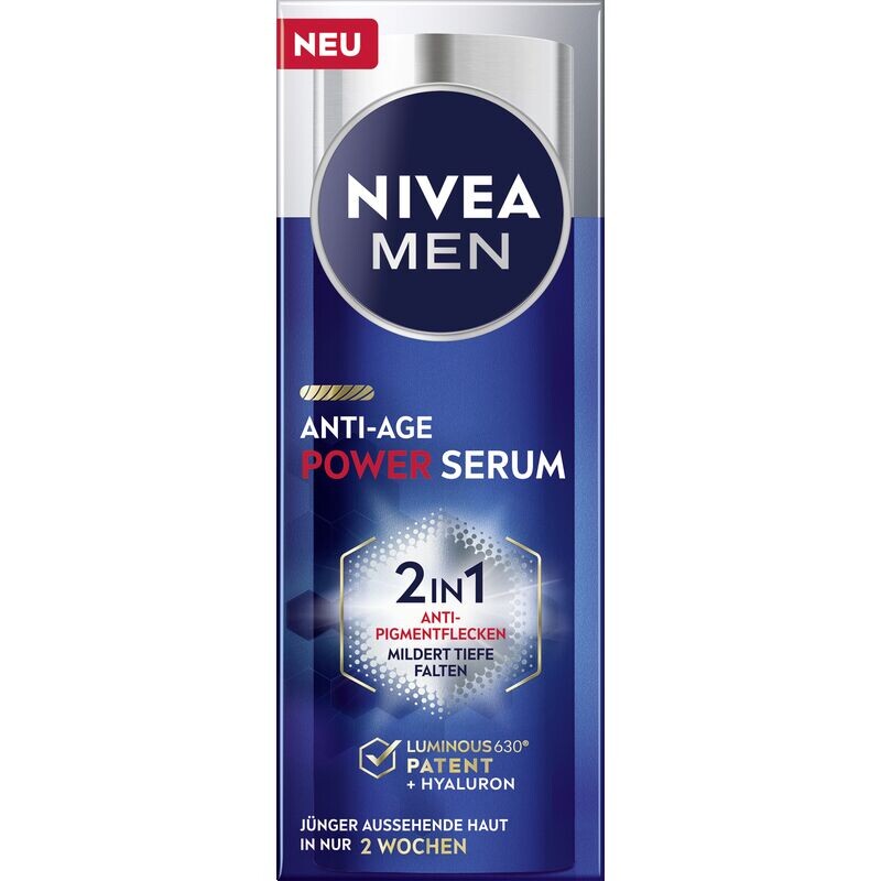 

Антивозрастная гиалуроновая сыворотка 2в1 NIVEA, 30 ml