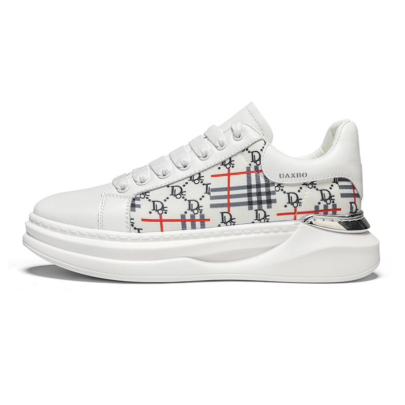 

UAXBO Низкие кроссовки для скейтбординга, мужские, белые