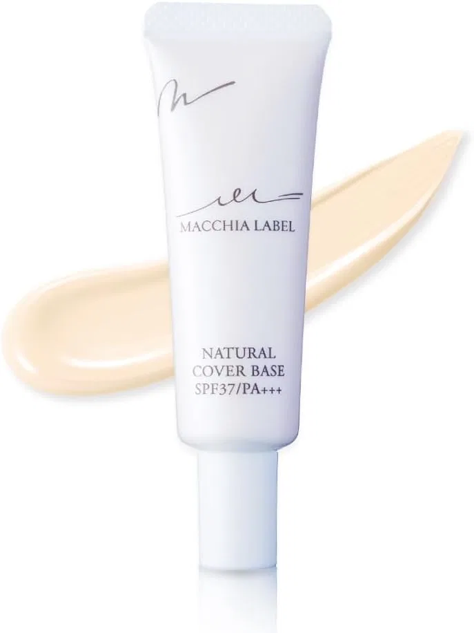 Тональная основа MachiaLabel с SPF37 PA+++, 20 г, желто-бежевый