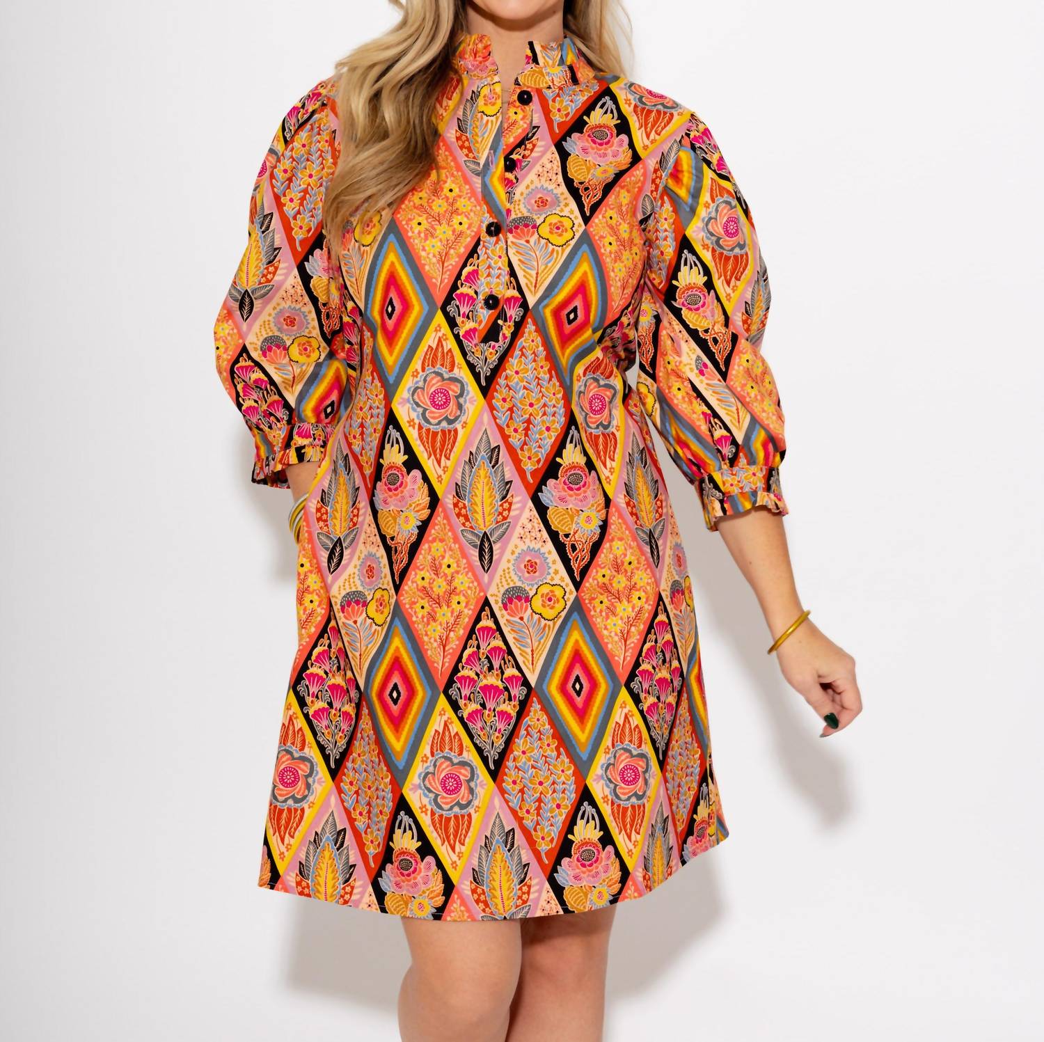 

Ivy Jane Платье с завязками на спине оранжевого цвета