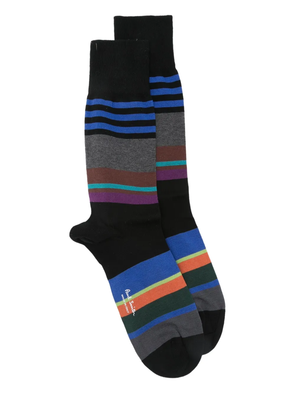 

Полосатые носки PS Paul Smith, черный