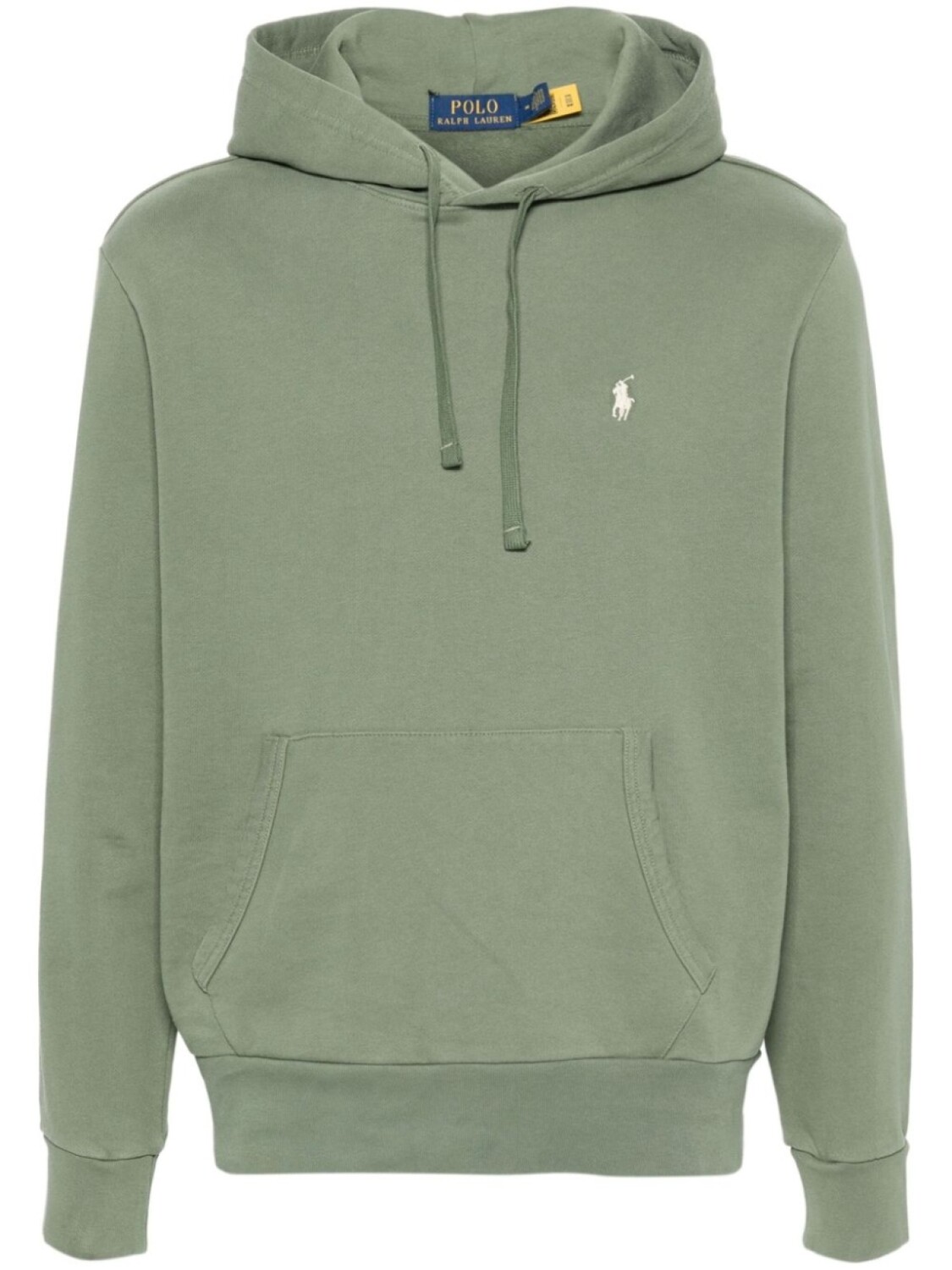 

Хлопковая худи с вышивкой Polo Pony Polo Ralph Lauren, зеленая