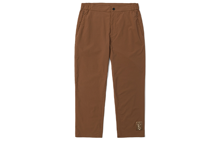 

Прямые повседневные брюки мужские Kappa, коричневый