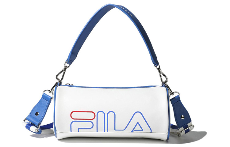 

FILA Портативная поясная сумка PU, миниатюрная наплечная сумка унисекс серый белый