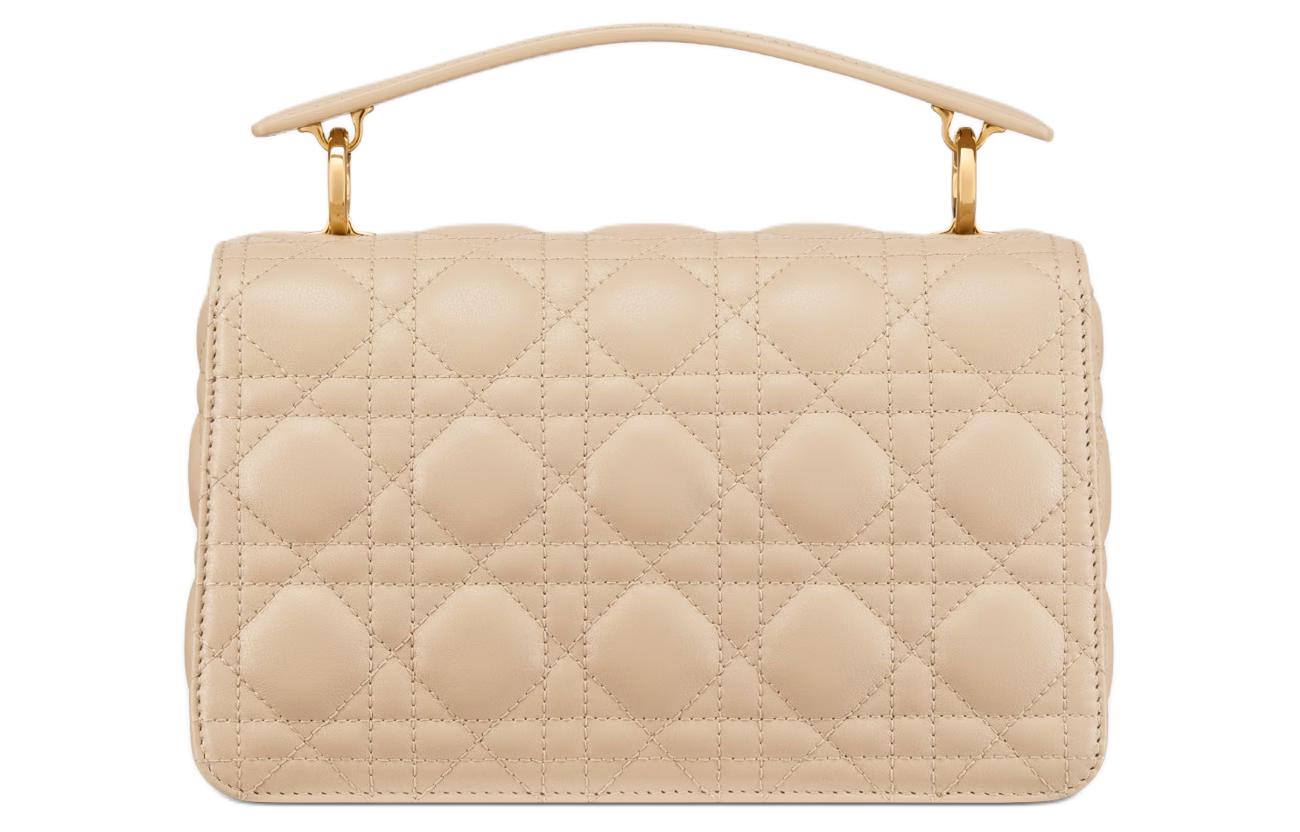 Сумка через плечо из коровьей кожи, маленькая, женская, rouge beige DIOR — фото 3