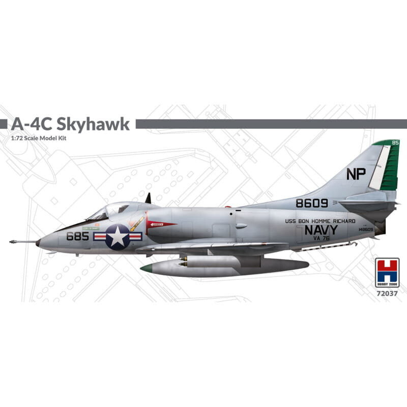 

Дуглас А-4С Скайхок 1:72 Хобби 2000 72037 Hobby 2000