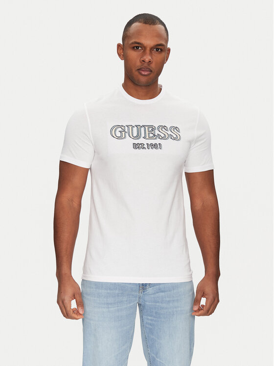 

Облегающая футболка M5GI07 I3Z14 Guess, белый