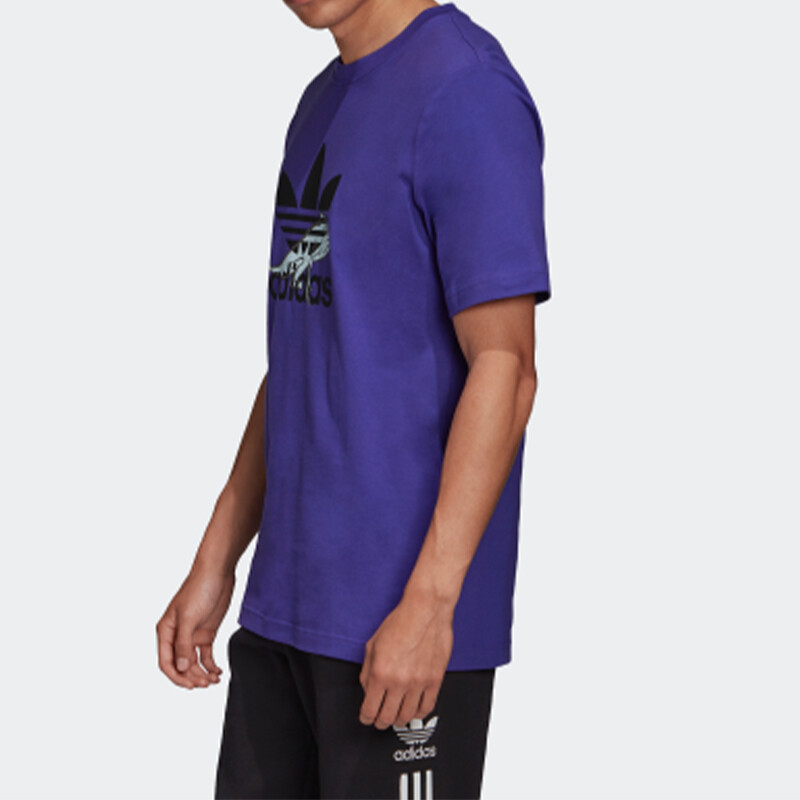 Футболка PT3 мужская фиолетовая Adidas Originals, фиолетовый — фото 3