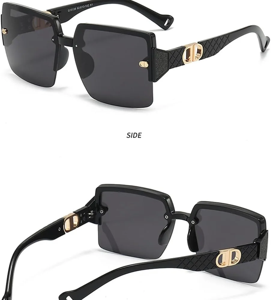 

Модные женские солнцезащитные очки большого размера в классическом стиле, с градиентным переходом цвета, ретро-стиль, защита от ультрафиолета UV400 HVTVTLA, 6