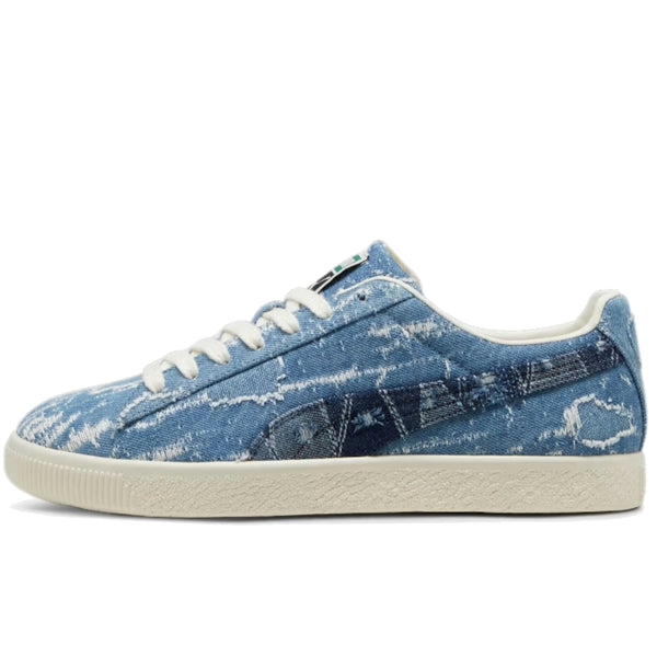

Кроссовки clyde denim 'teal white' Puma, мультиколор, Белый, Кроссовки clyde denim 'teal white' Puma, мультиколор