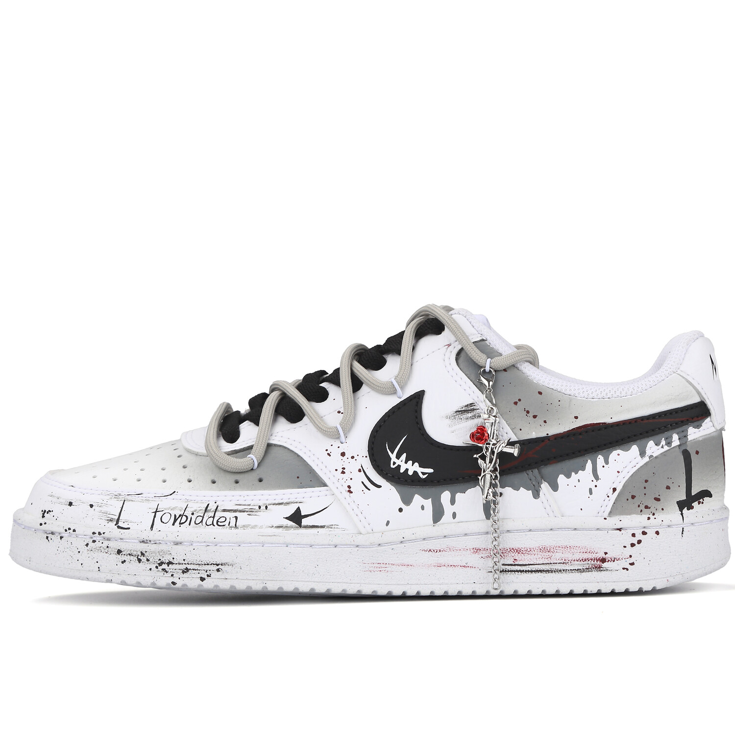 

Кроссовки Nike Court Vision 1 Skateboarding Shoes Unisex Low-top, белый