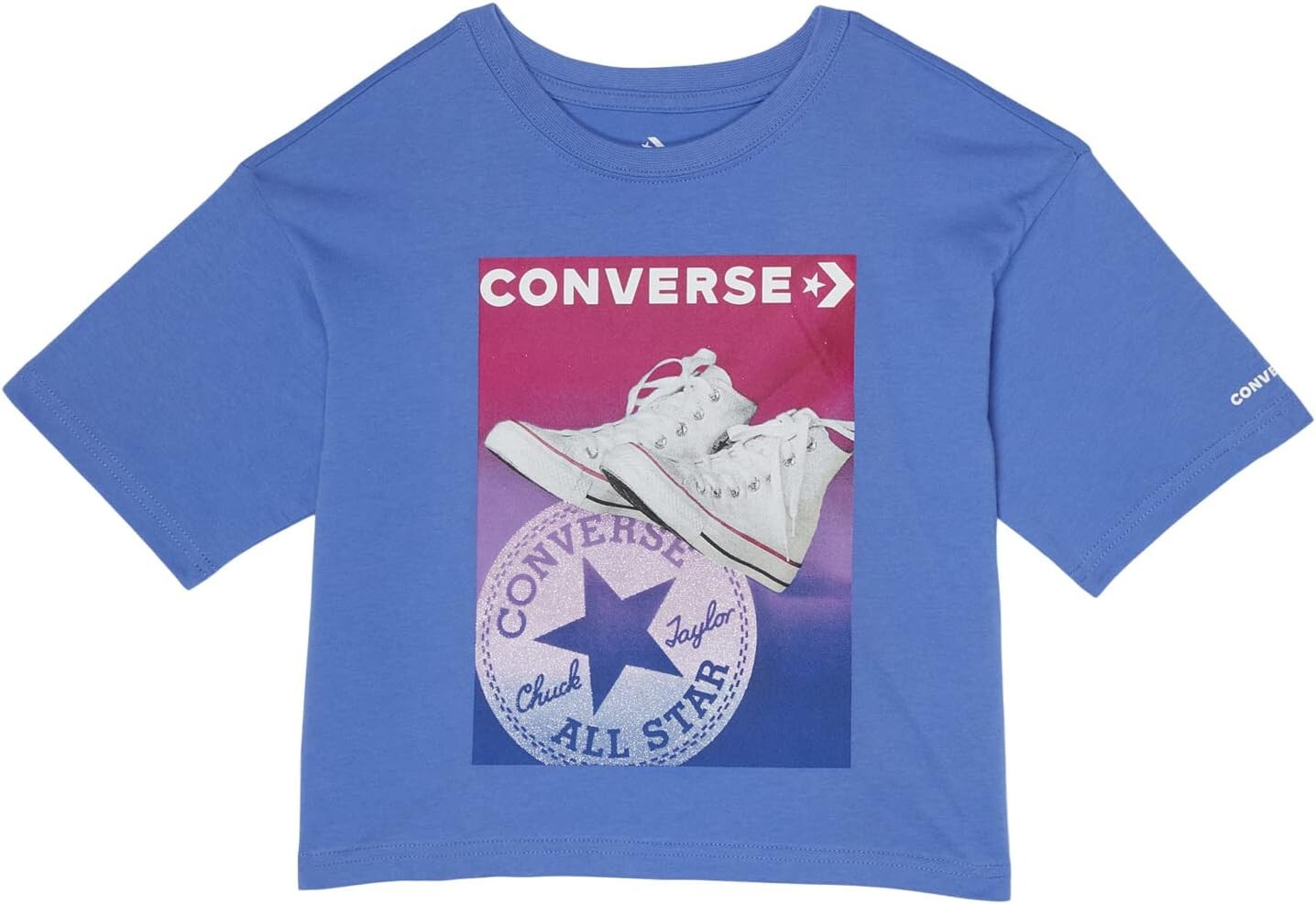 

Футболка Converse Gradient Chuck Stance Tee, цвет Ozone Blue