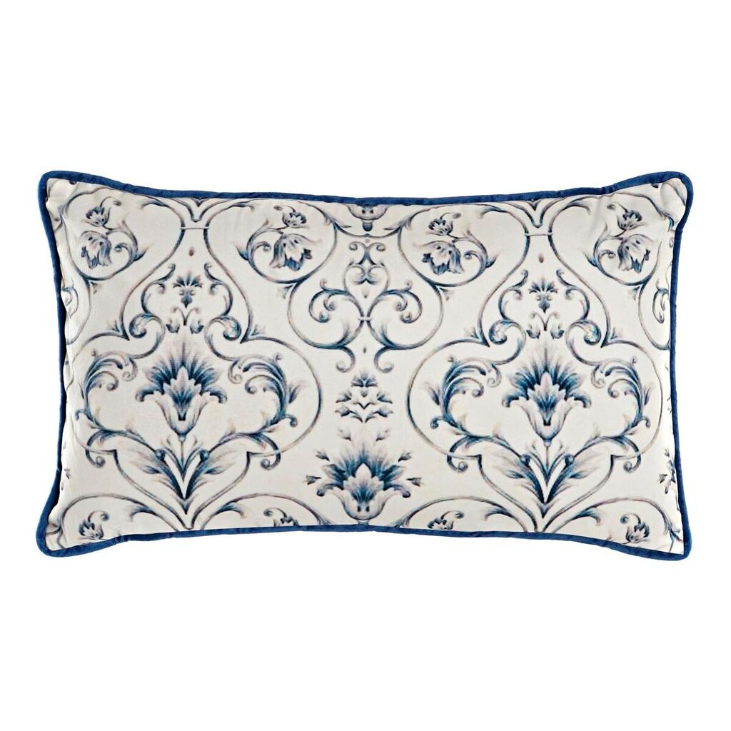 

Подушка DKD Home Decor Синяя 50 х 10 х 30 см Blomster