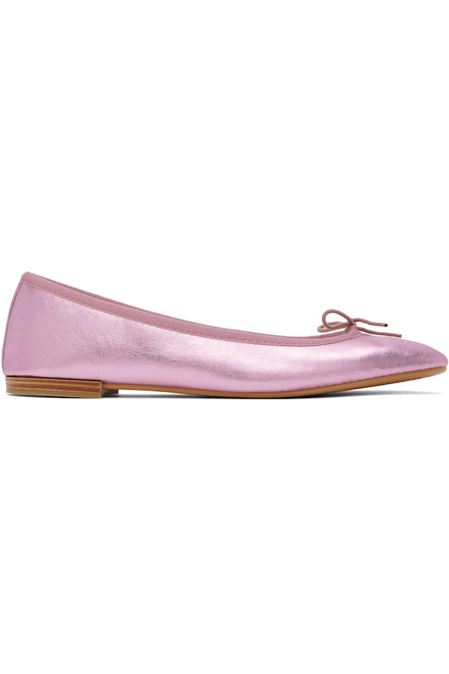 Балетки Cendrillon на резиновой подошве Repetto, цвет rose