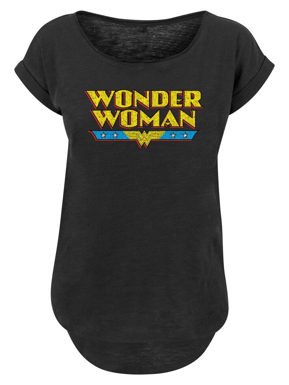 

Рубашка F4NT4STIC DC Comics Wonder Woman, черный