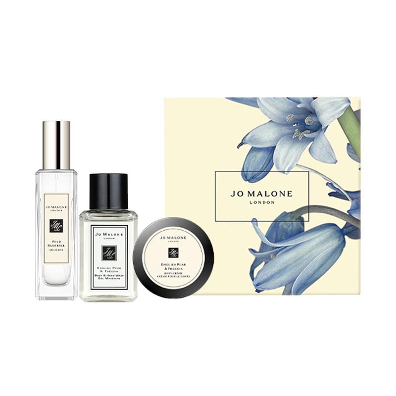 

Jo Malone London ZUMALONG Blue Bellflower набор духов туалетная вода 30мл+увлажняющий крем 15мл+гель для душа 15мл