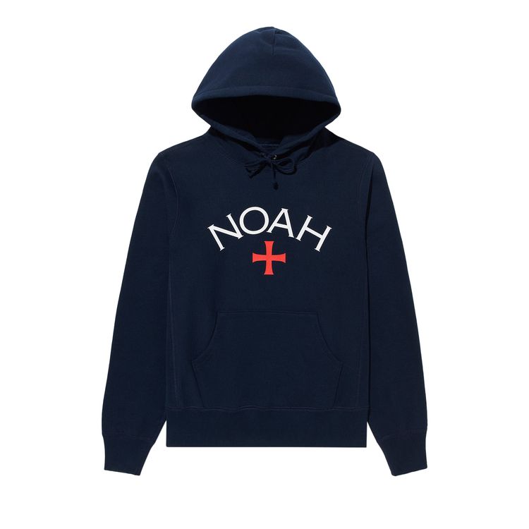 

Худи Noah Core Logo Hoodie 'Navy', синий