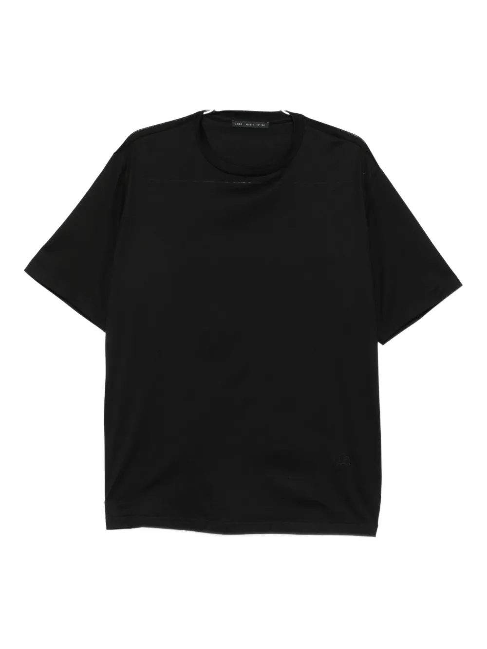 

Футболка с круглым вырезом и короткими рукавами Low Brand, черный