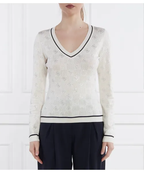 

Свитер Regular fit Guess Jeans, белый