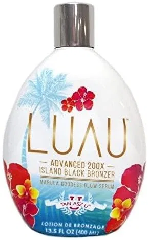 Автозагар Tan Asz U Luau Advanced 200X Island Black Bronzer, 13.5 унций — фото 2