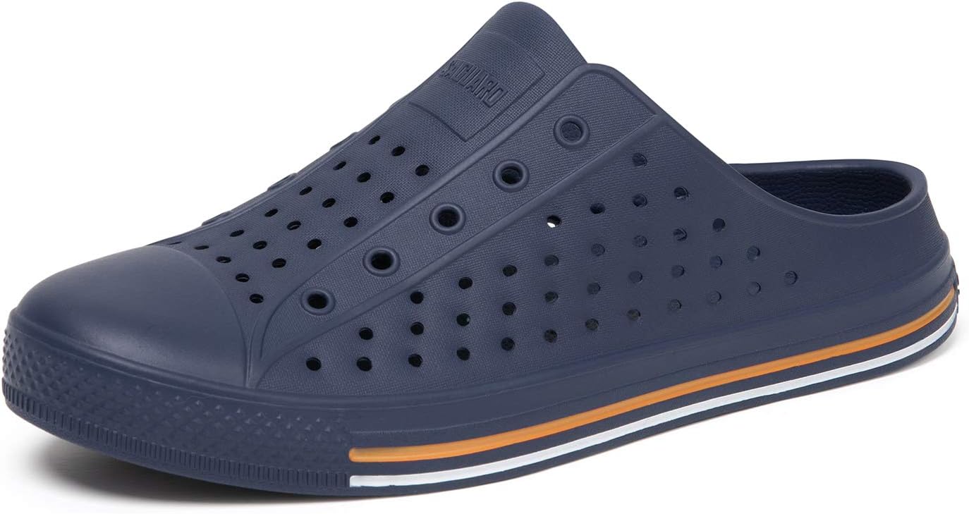 

Сандалии SAGUARO для женщин и мужчин, садовая обувь, повседневные тапочки, унисекс, быстросохнущие, летние, противоскользящие, для пляжа, темно-синий