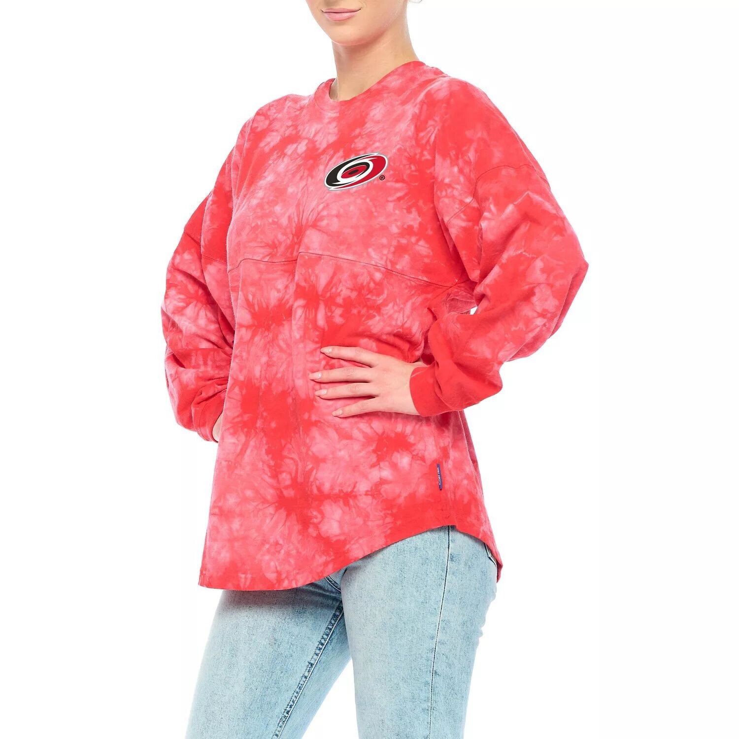 

Красная женская футболка Fanatics с длинным рукавом и кристаллами с логотипом Carolina Hurricanes Fanatics, Красный, Красная женская футболка Fanatics с длинным рукавом и кристаллами с логотипом Carolina Hurricanes Fanatics