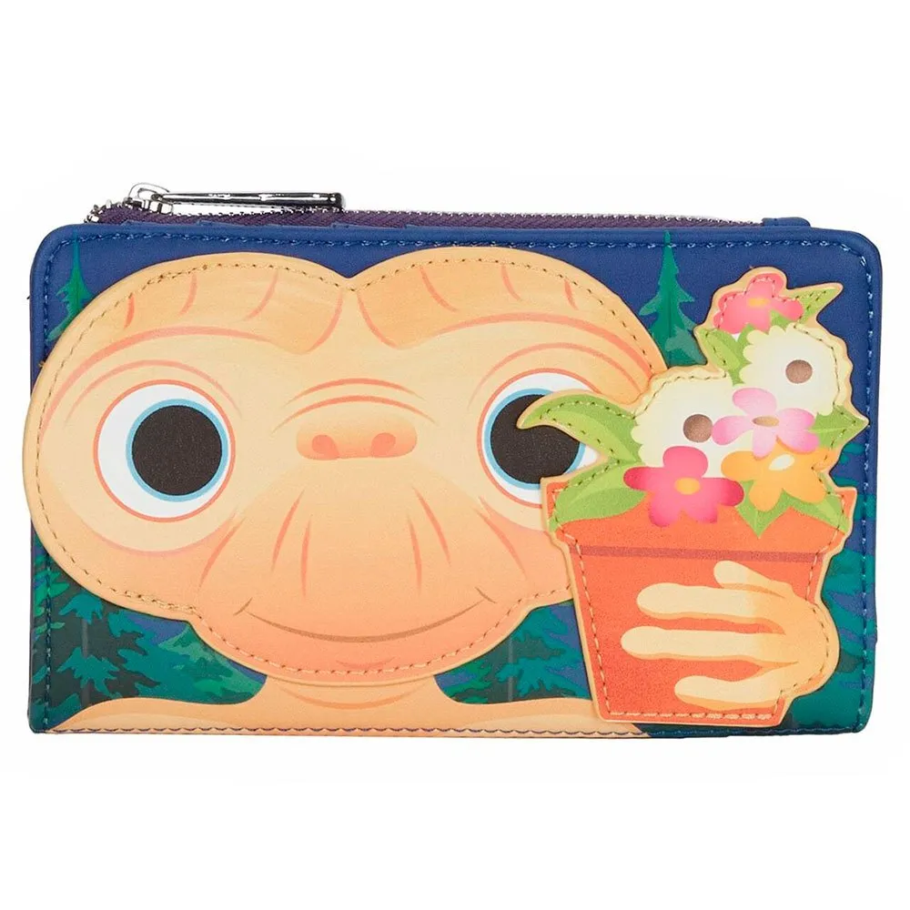 

Кошелек Loungefly Flowerpoint E.T. The Extra-Terrestrial, разноцветный