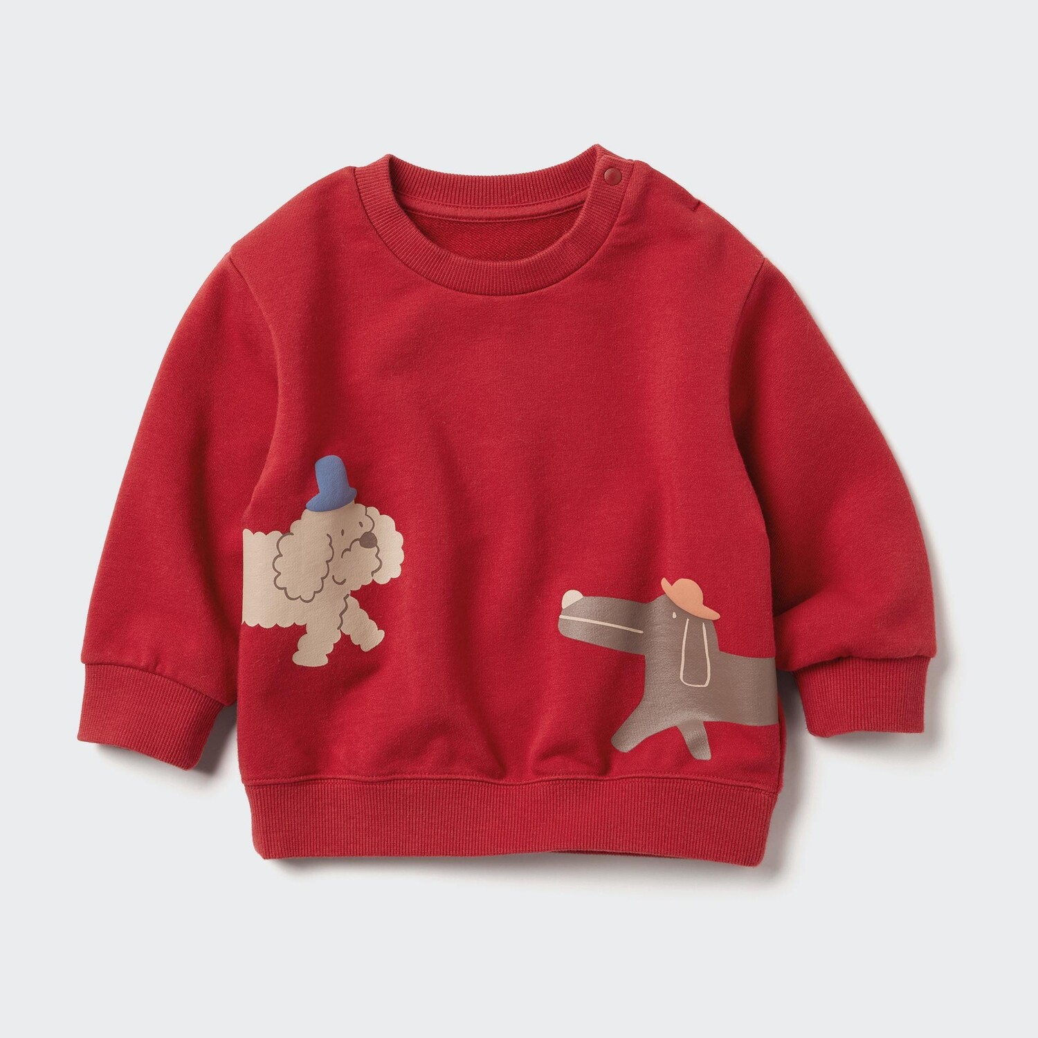 

Толстовка с рисунком Uniqlo, красный