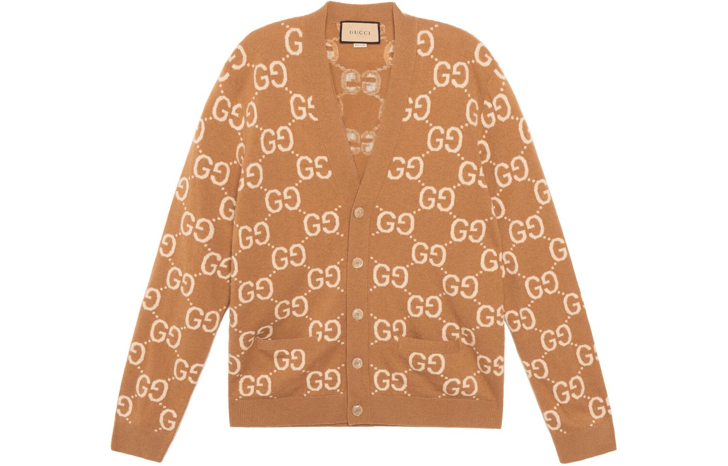 

Мужской свитер Gucci, коричневый