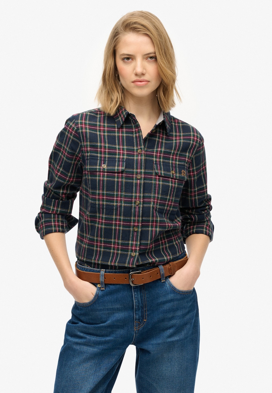 Блуза Superdry, темно-синий — фото 2