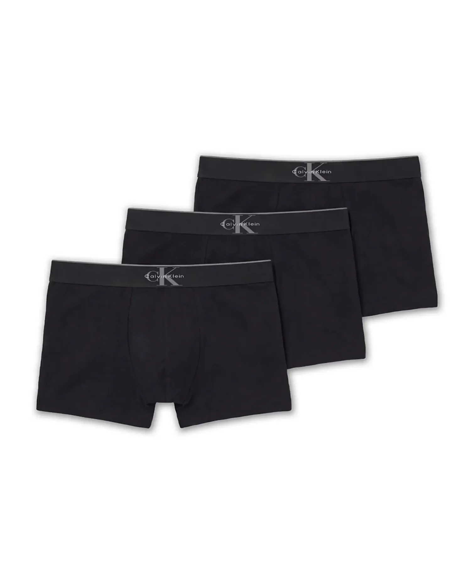 Упаковка из 3 коротких боксеров Calvin Klein, черный — фото 4