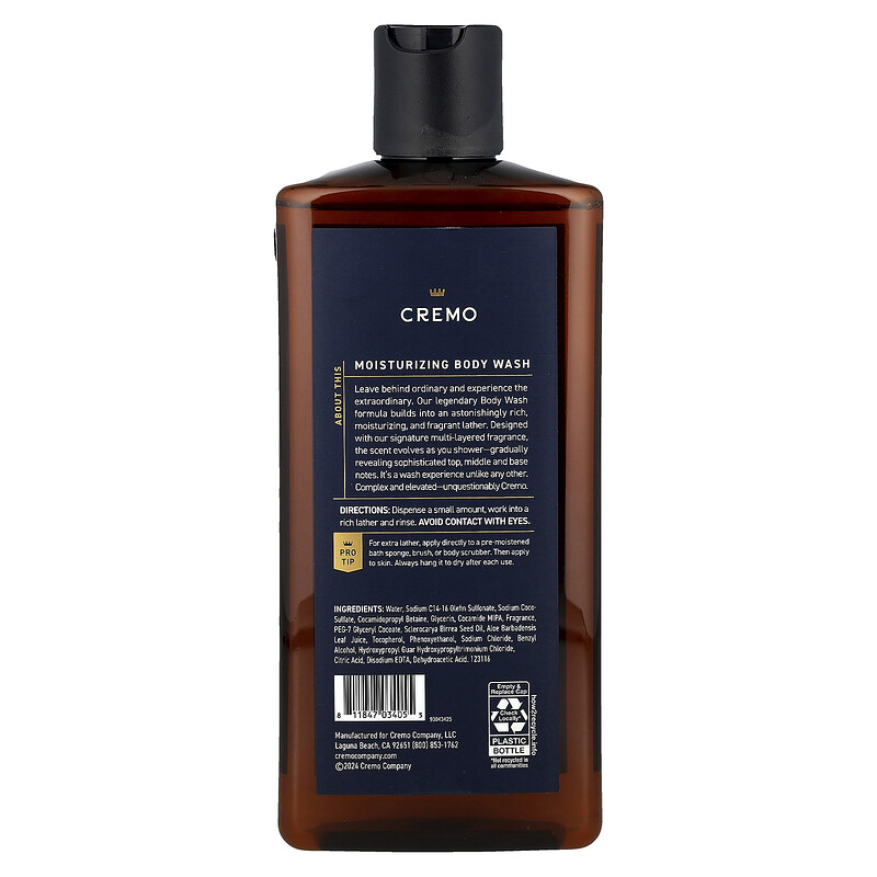 Cremo, Гель для душа, пало санто, 473 мл (16 жидк. Унций) — фото 2