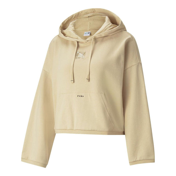 

Толстовка re.gen cropped hoodie 'yellow' Puma, желтый