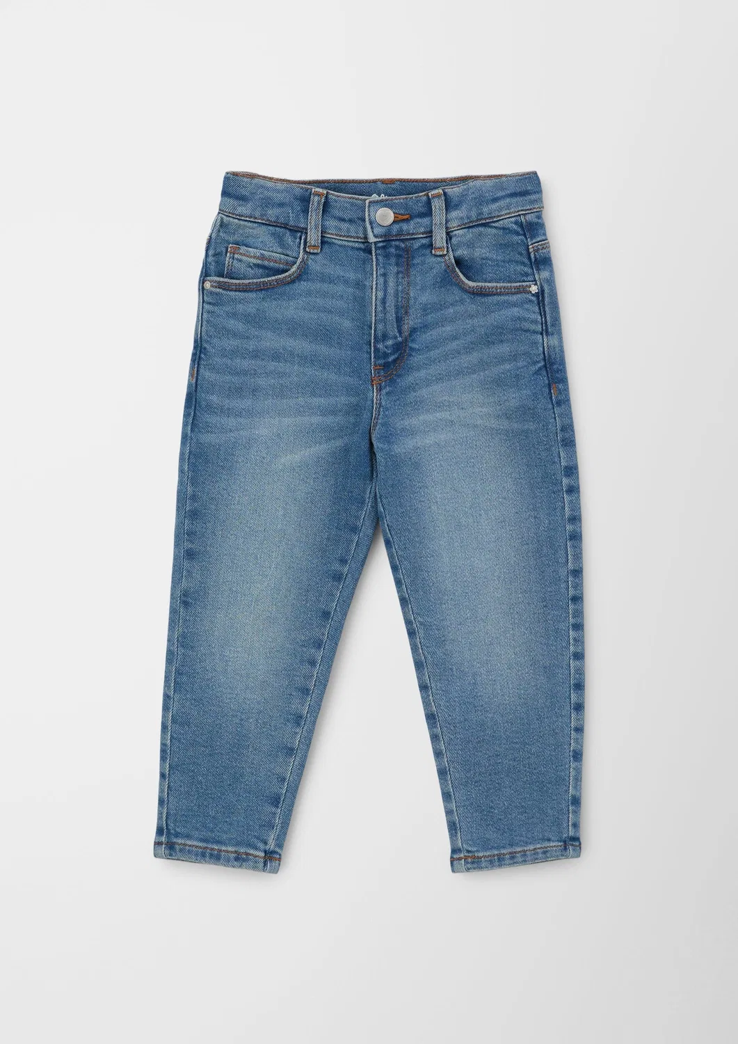 Джинсы tapered leg, s.Oliver, синий