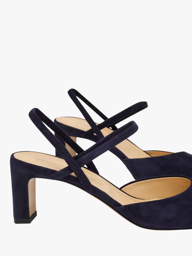 Ellonby замшевые туфли-лодочки на резинке Russell & Bromley, Blue — фото 3