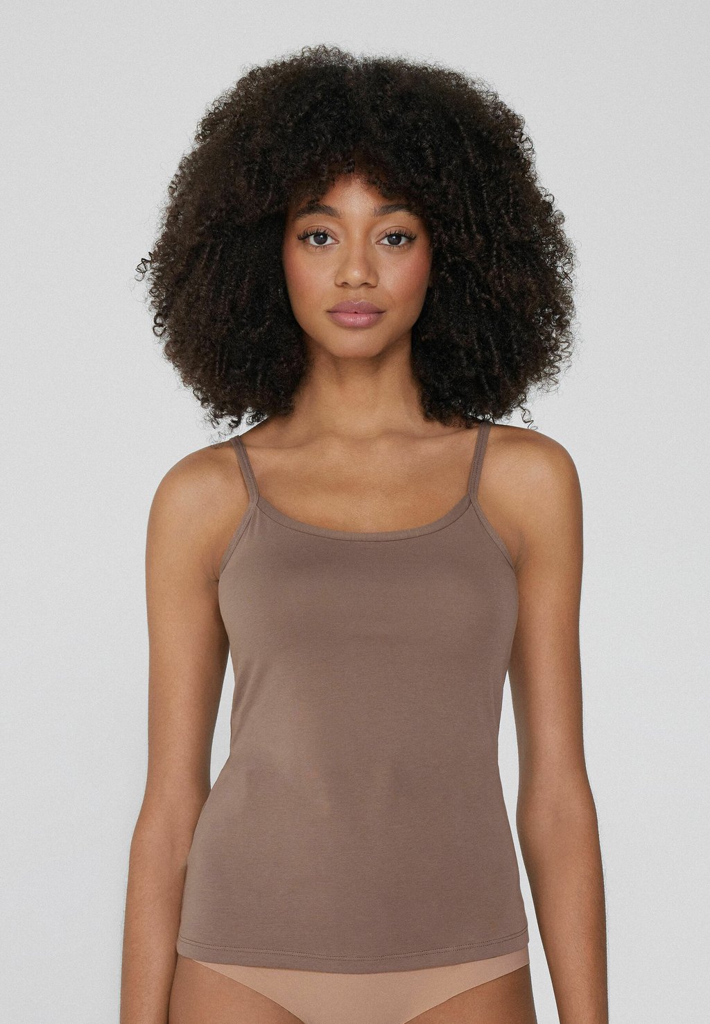 

Топ STRETCH Tezenis, светло-коричневый