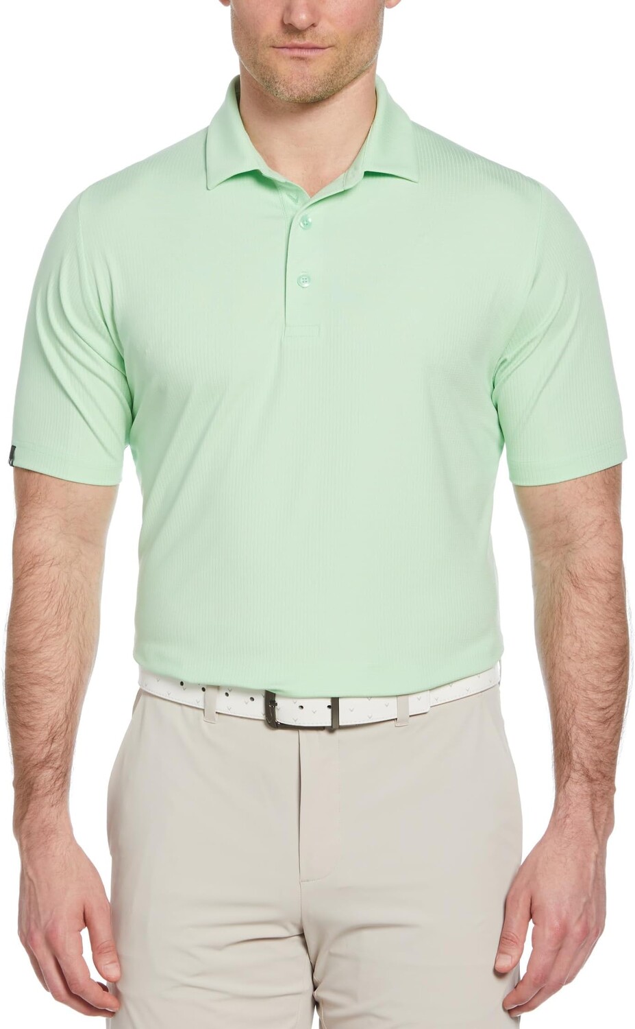 

Поло Callaway Classic Jacquard Short Sleeve Polo, цвет Green Ash