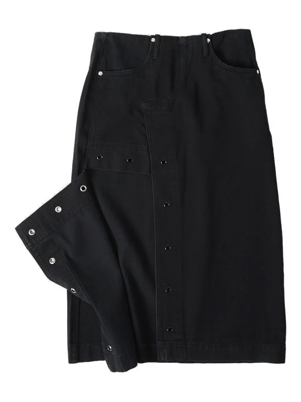 

Юбка с асимметричным разрезом House Of Sunny, черный