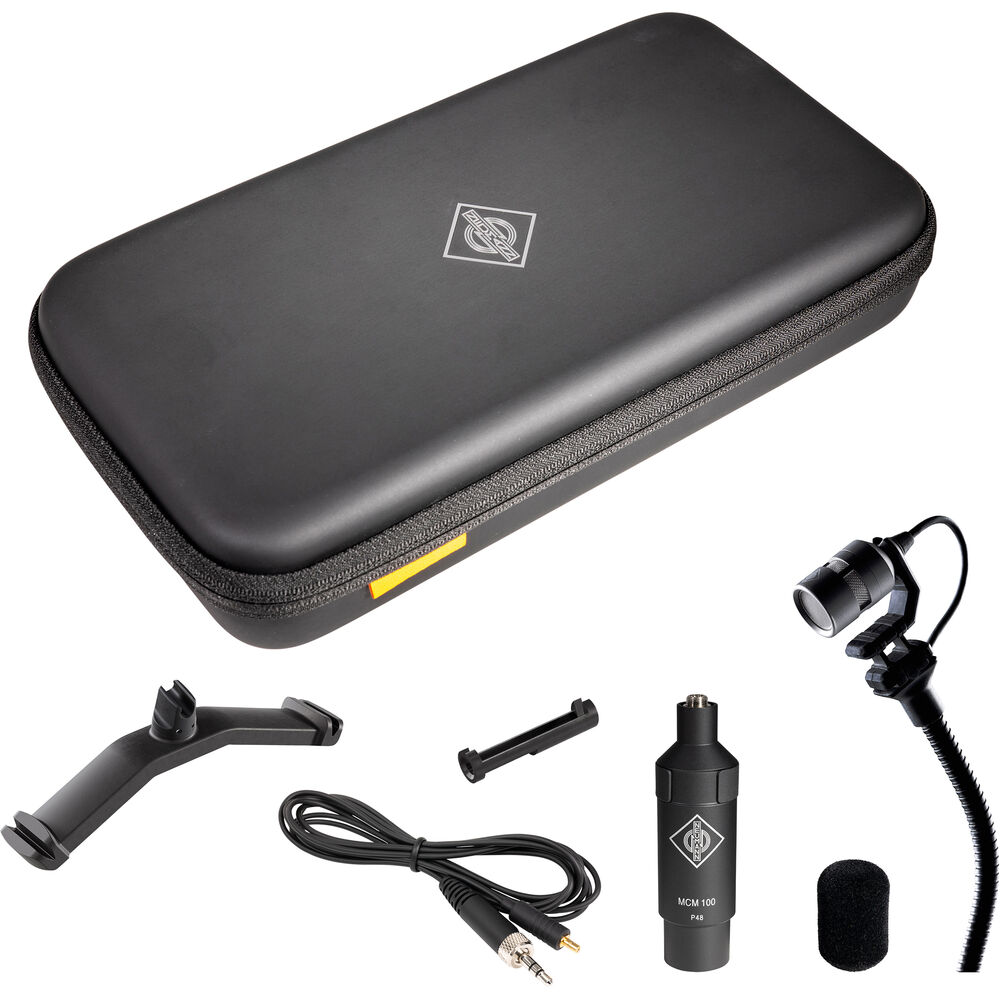 

Инструментальный микрофон Neumann MCM 114 SET BASS Cardioid Miniature Clip- 008709