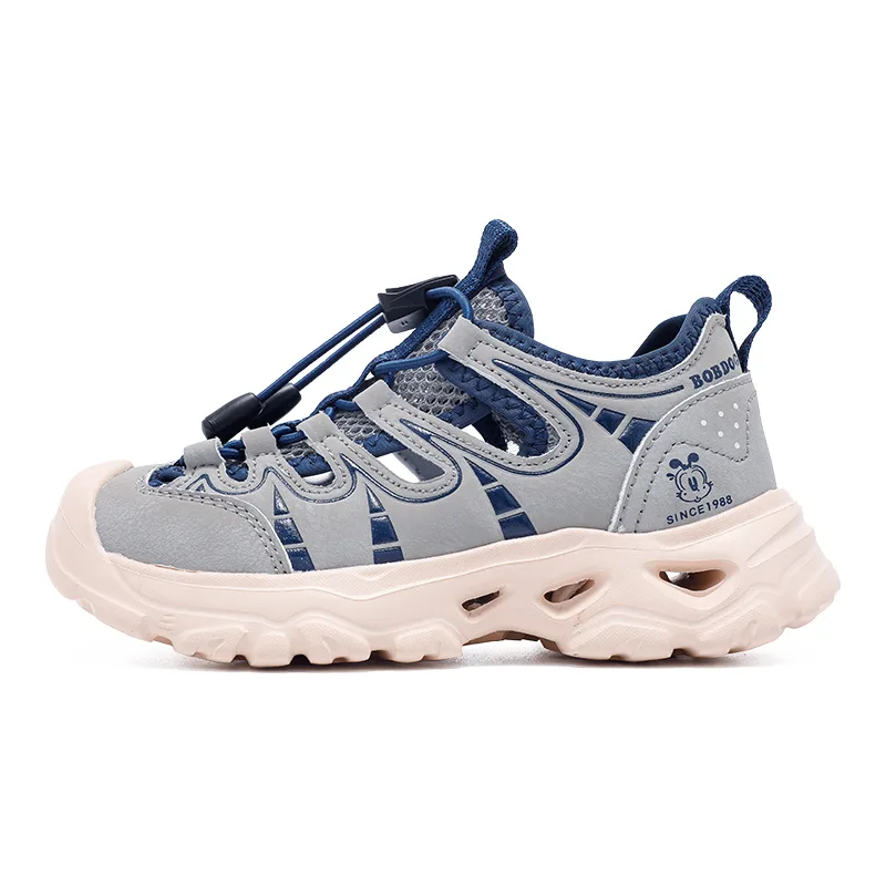 Детские сандалии Breathable Balance Low top BOBDOG, Sky Gray/Navy